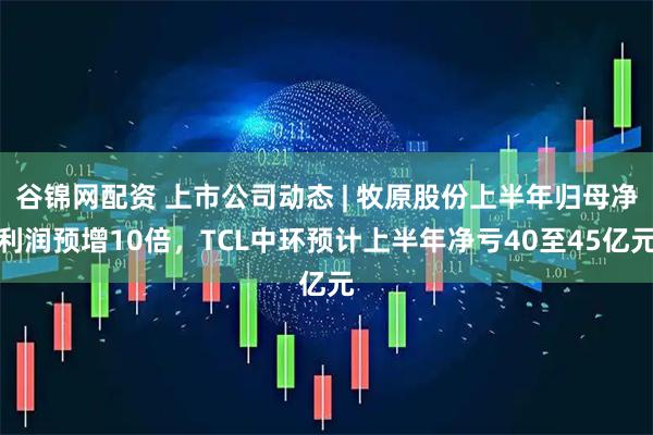 谷锦网配资 上市公司动态 | 牧原股份上半年归母净利润预增10倍，TCL中环预计上半年净亏40至45亿元